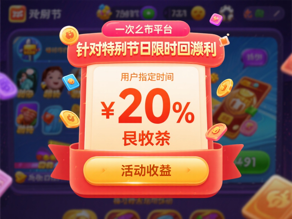 此外，平台还针对特定节假日推出了限时返利活动。以最